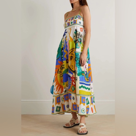 Alemais Linen Dress Size 6 NWOT - Picture 2 of 13